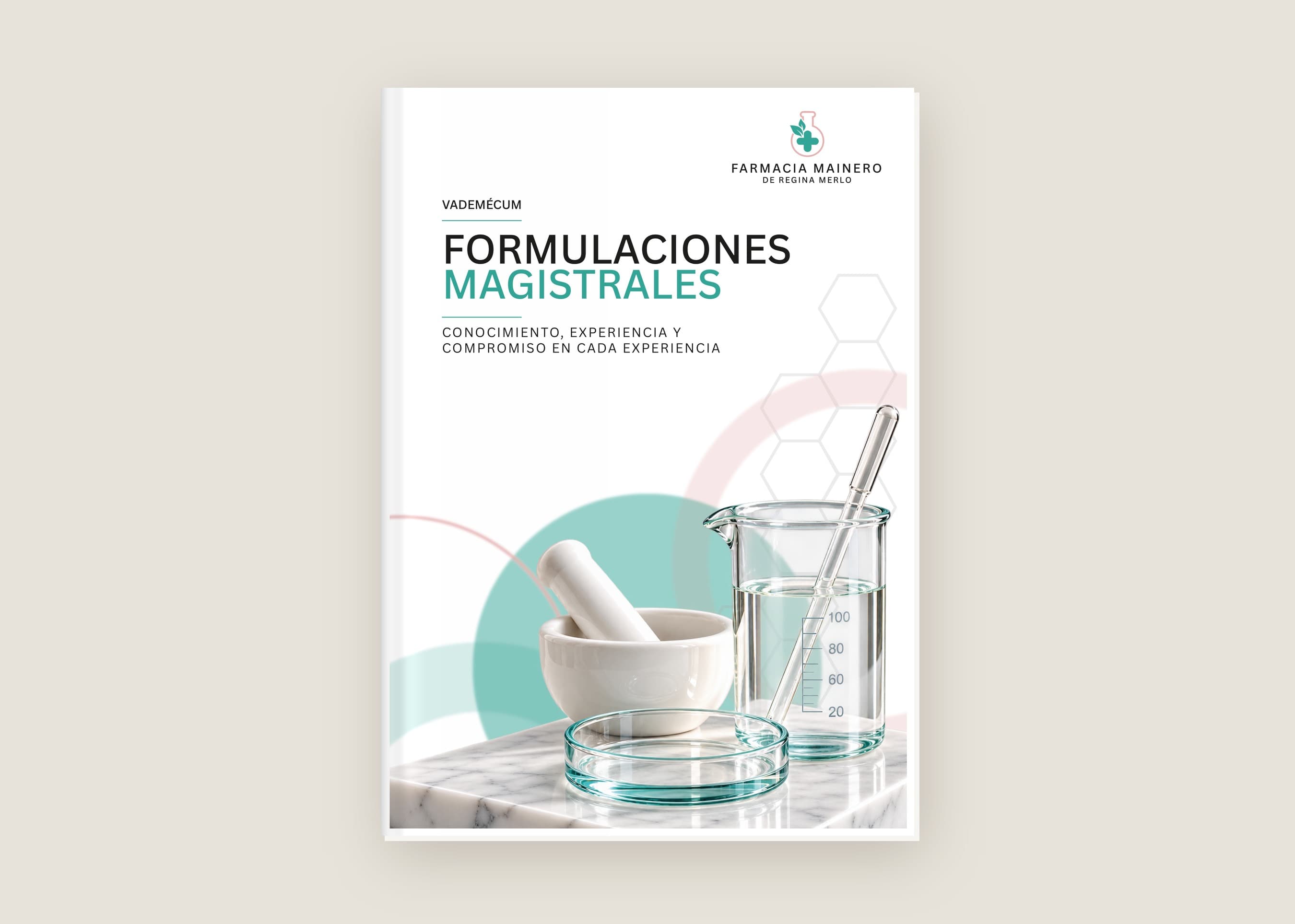 Tapa del vademécum «Formulaciones magistrales» de Farmacia Mainero